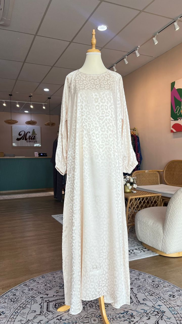 Hammad Cheetah Ivory White - Image 3